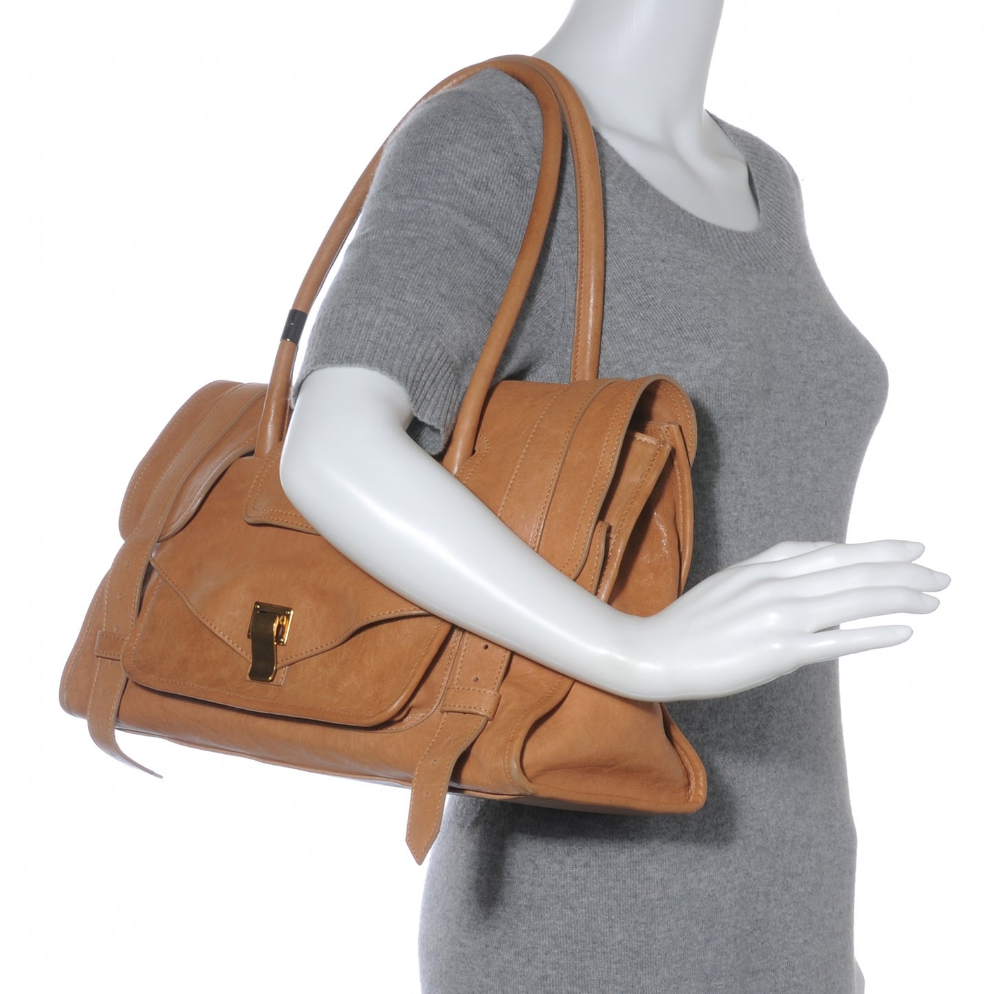 Leather PS1 Small Keep All Birch