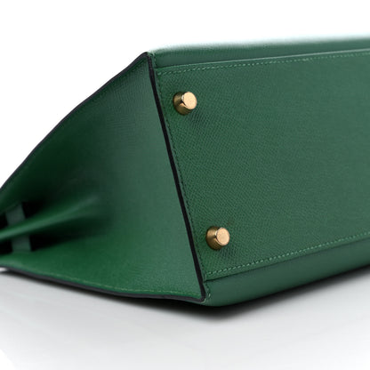 Hermes Courchevel Kelly Sellier 32 Vert Bengale 8 of 11