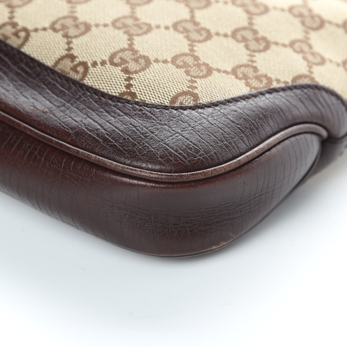 Monogram Web Small Jackie O Hobo Dark Brown