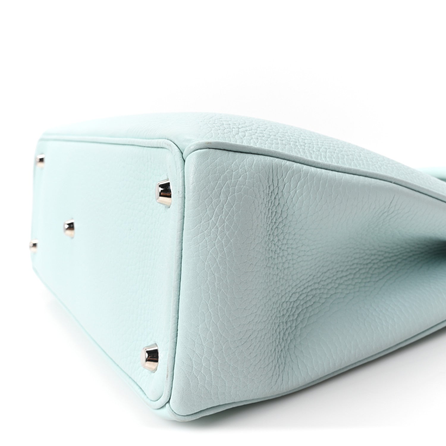 Christian Dior Bullcalf Medium Diorissimo Tote Light Blue 11 of 11