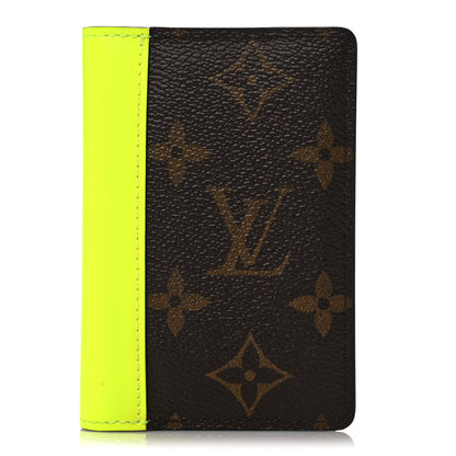 Louis Vuitton Monogram Pocket Organizer NM Yellow 1 of 8