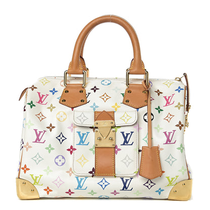 Louis Vuitton Monogram Multicolor Speedy 30 White 1 of 8