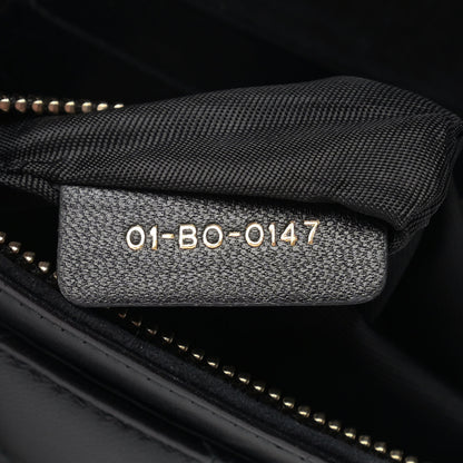 Christian Dior Lambskin Cannage Dioraddict Wallet on Chain Clutch Black 6 of 8