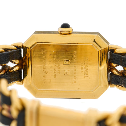 Chanel Stainless Steel Lambskin 20mm Chain Premiere Quartz Watch Gold 4 of 4