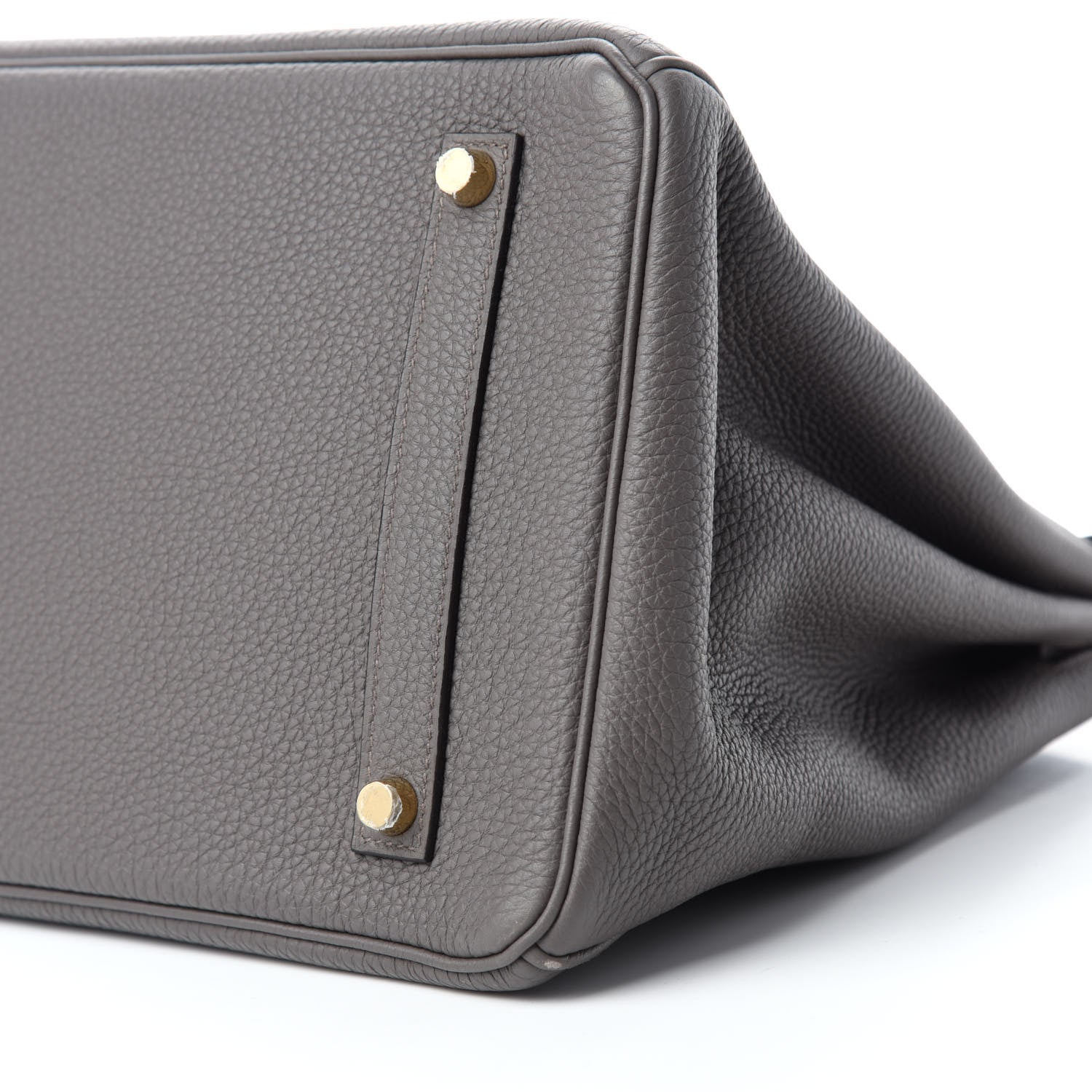 Hermes Togo Birkin 35 Etain 7 of 10