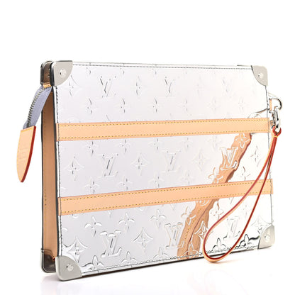Louis Vuitton Monogram Mirror Trunk Pouch Silver 2 of 6