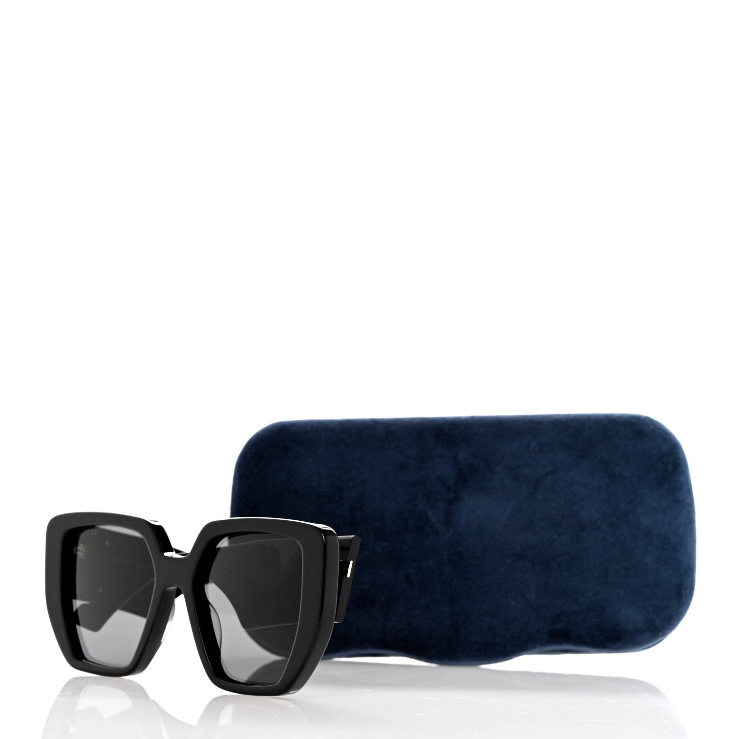 Gucci Acetate Square Frame Sunglasses GG0956S Black 8 of 8