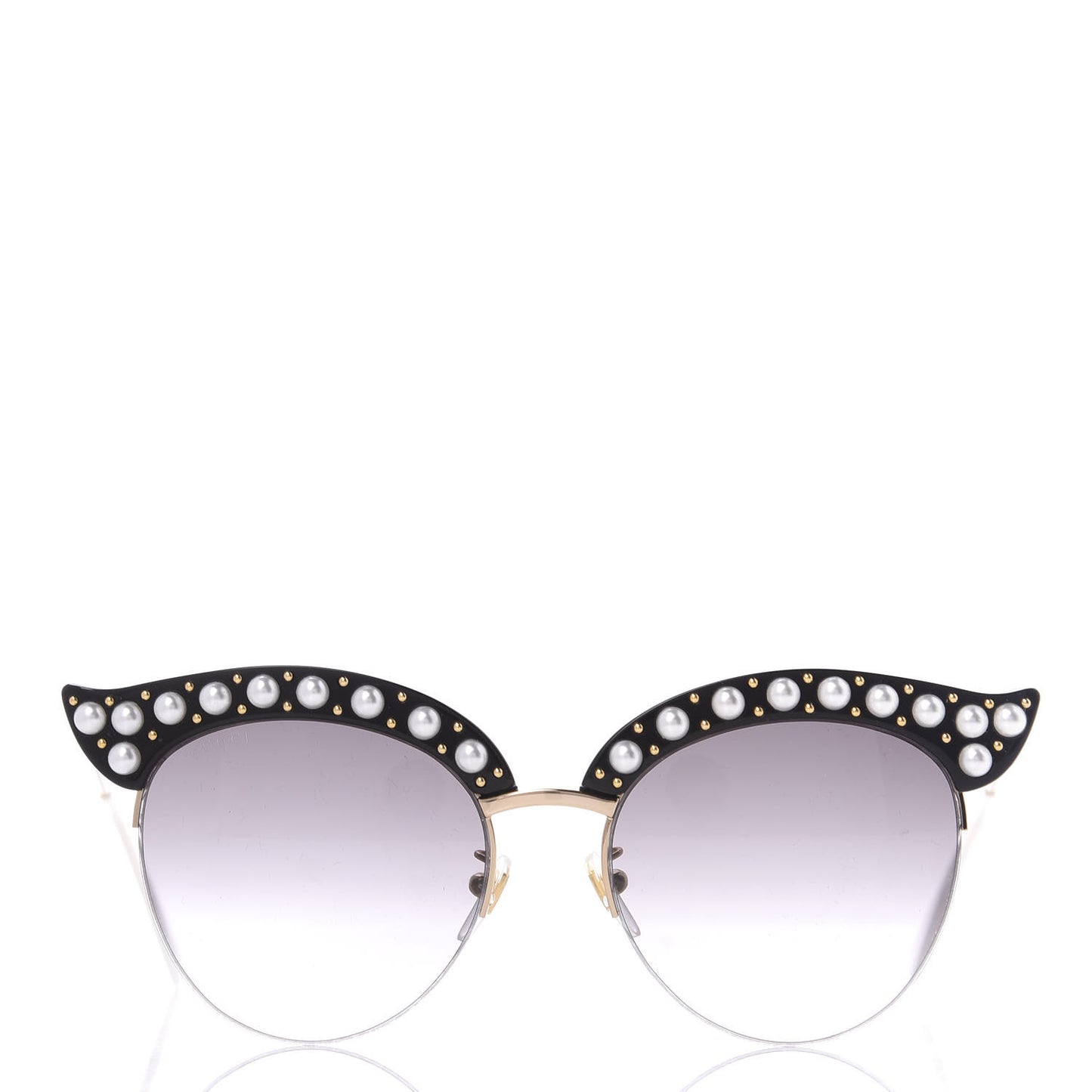 Pearl Cat Eye Sunglasses GG0212S Black