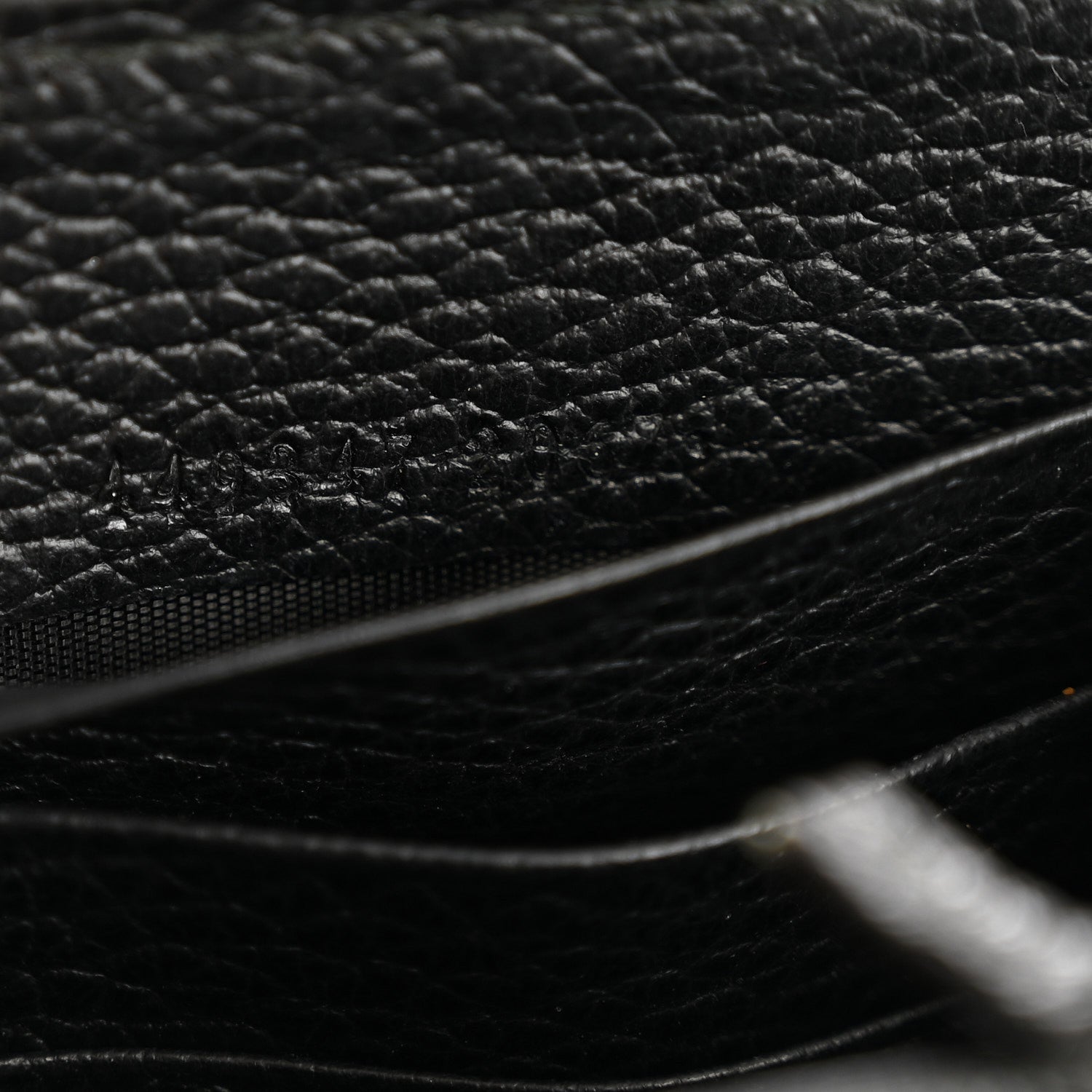 Gucci Dollar Calfskin GG Zip Around Wallet Black 7 of 8