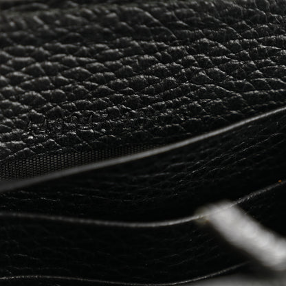 Gucci Dollar Calfskin GG Zip Around Wallet Black 7 of 8