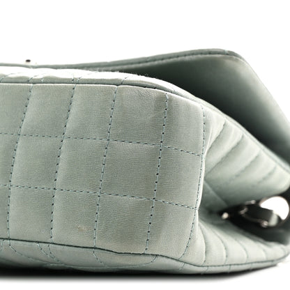 Chanel Lambskin Quilted Lady Graphic Flap Green 10 of 11