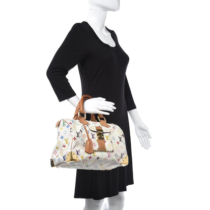 Louis Vuitton Monogram Multicolor Speedy 30 White 2 of 13