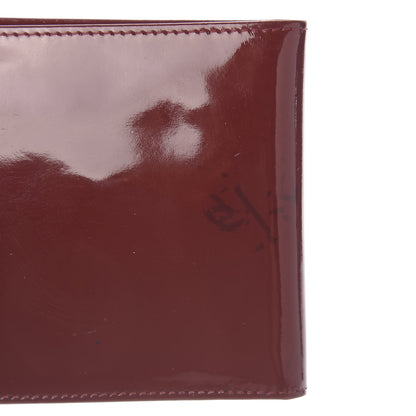 Chanel Patent Bi-Fold Wallet Red 13 of 13