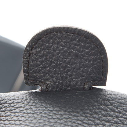 Hermes Taurillon Clemence Evelyne III GM Bleu Orage 8 of 10