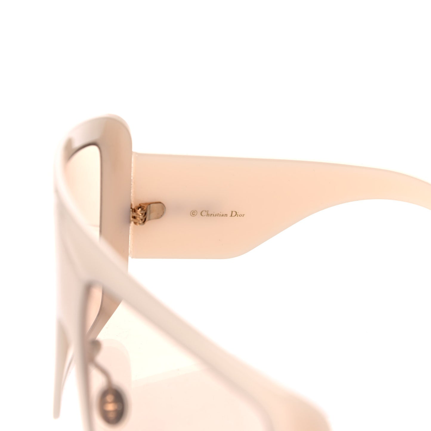 Acetate DiorSo Light 1 Shield Sunglasses Ivory