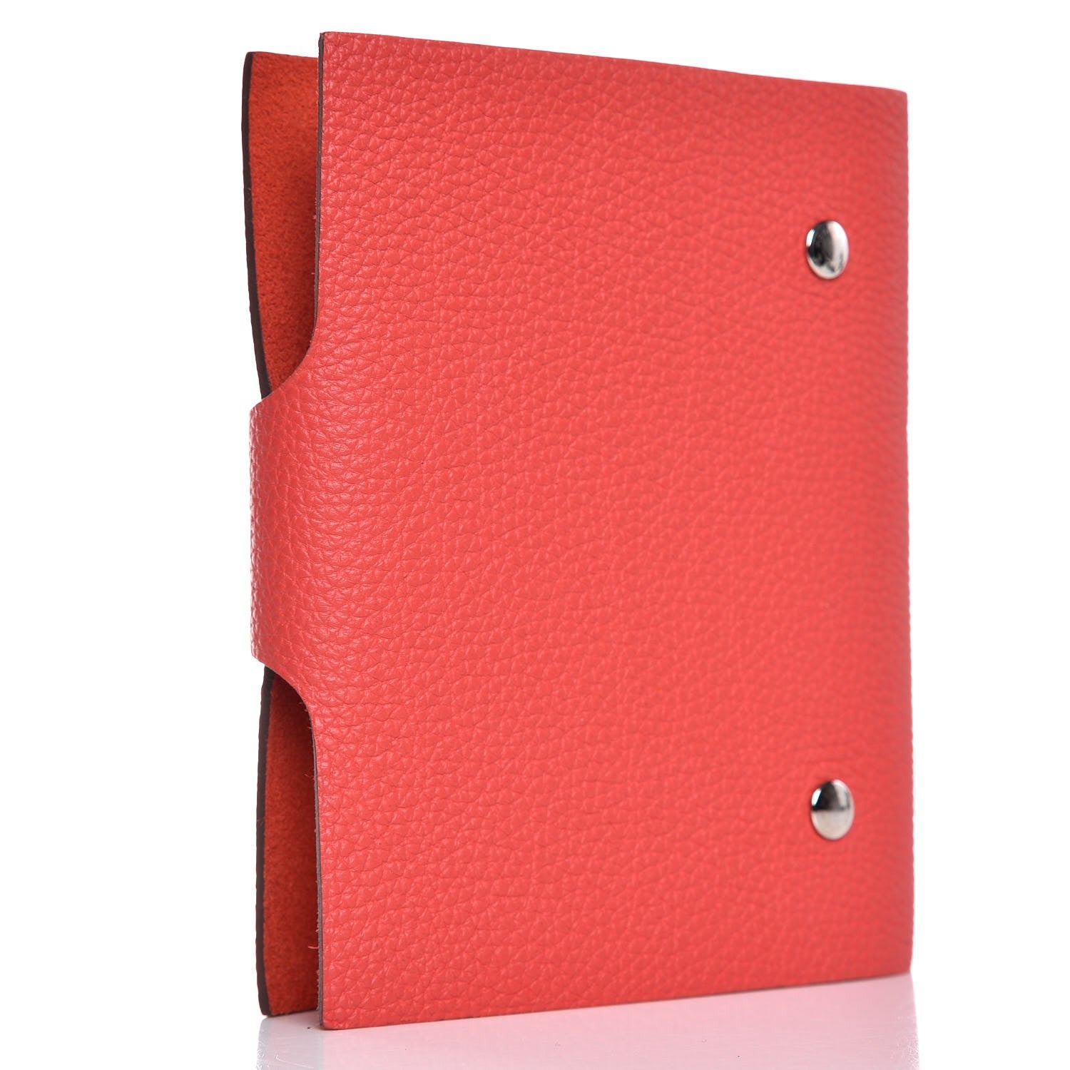 Hermes Togo Ulysse PM Agenda Cover Rouge Pivoine 3 of 12