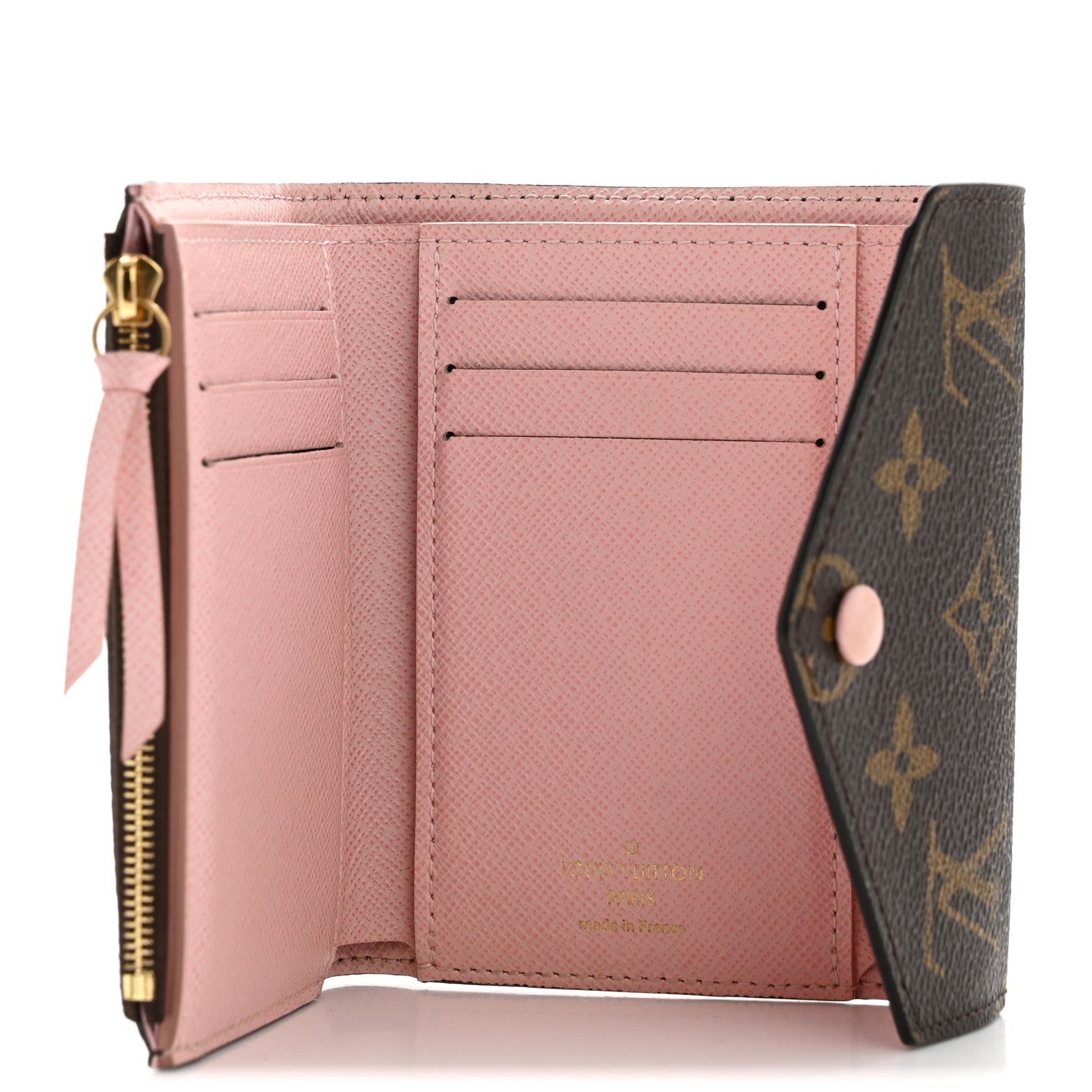 Louis Vuitton Monogram Victorine Wallet Rose Ballerine 5 of 10