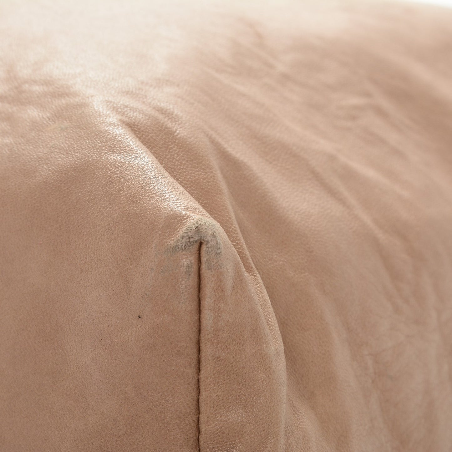 Vitello Shine Tote Cammeo