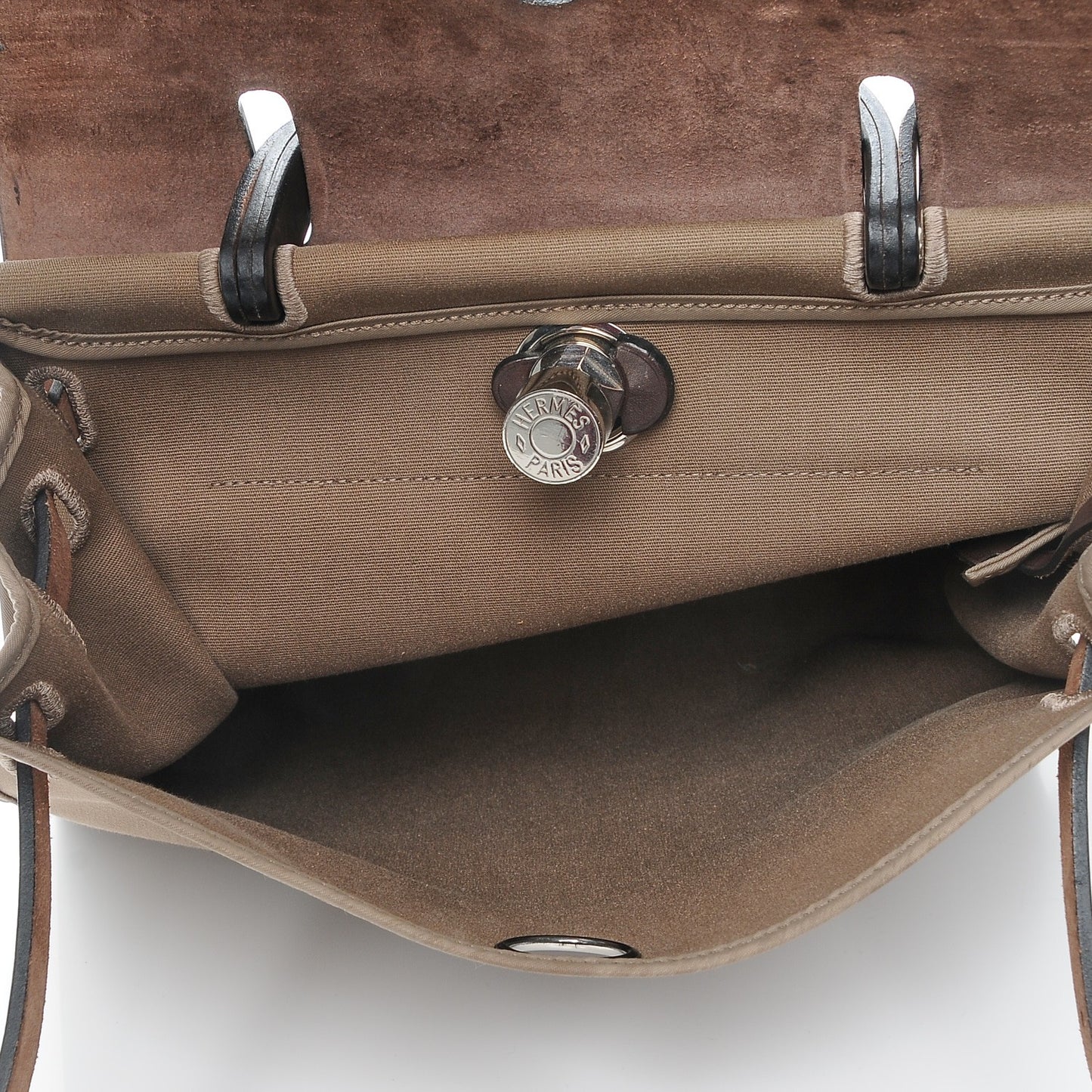 Vache Hunter Toile Herbag Zip 31 PM Etoupe Ebene