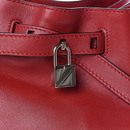 Valentino Garavani Calfskin Lovestud Bucket Rosso Valentino 6 of 8