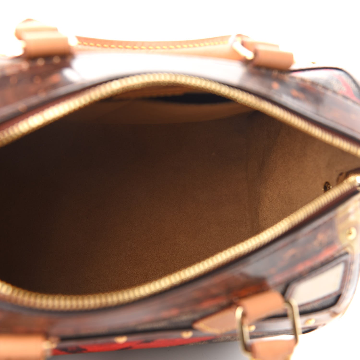 Louis Vuitton Transformed Damier Ebene Time Trunk Speedy Bandouliere 25 Black 5 of 9