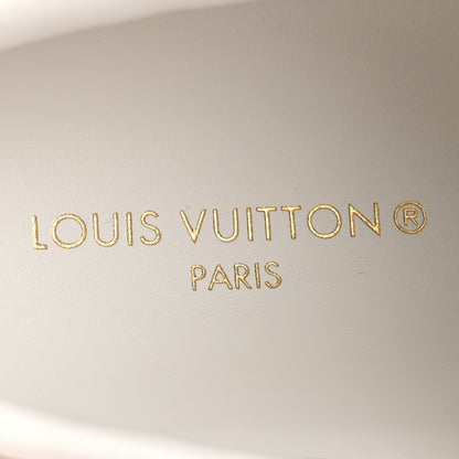 Louis Vuitton Damier Azur Front Row Sneaker 36 White 8 of 9