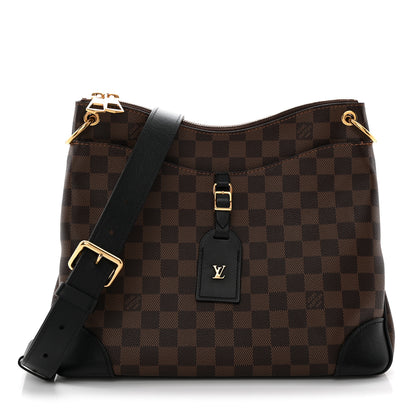 Louis Vuitton Damier Ebene Odeon MM Black 1 of 9