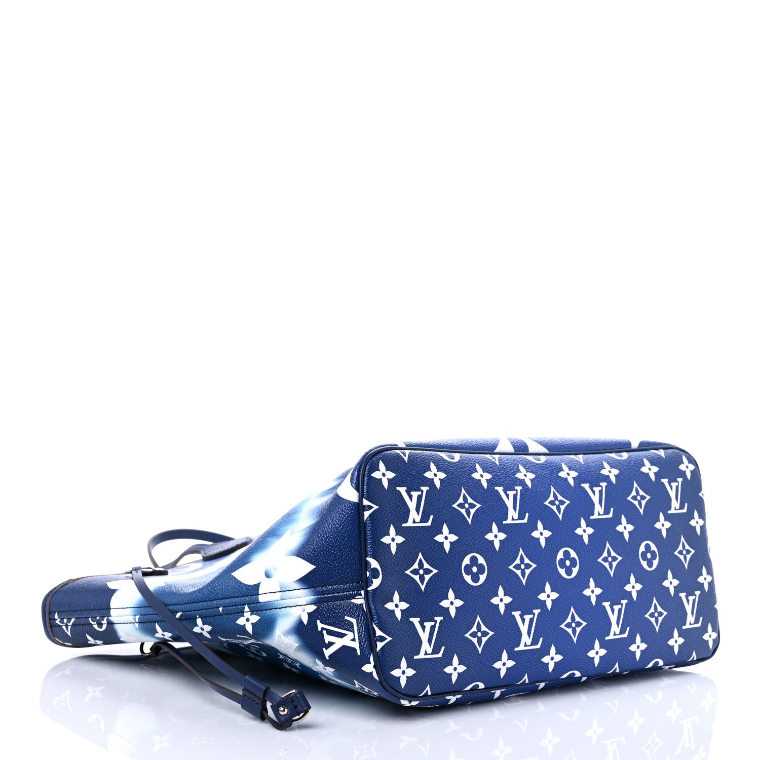 Louis Vuitton Monogram Escale Neverfull MM Blue 4 of 9