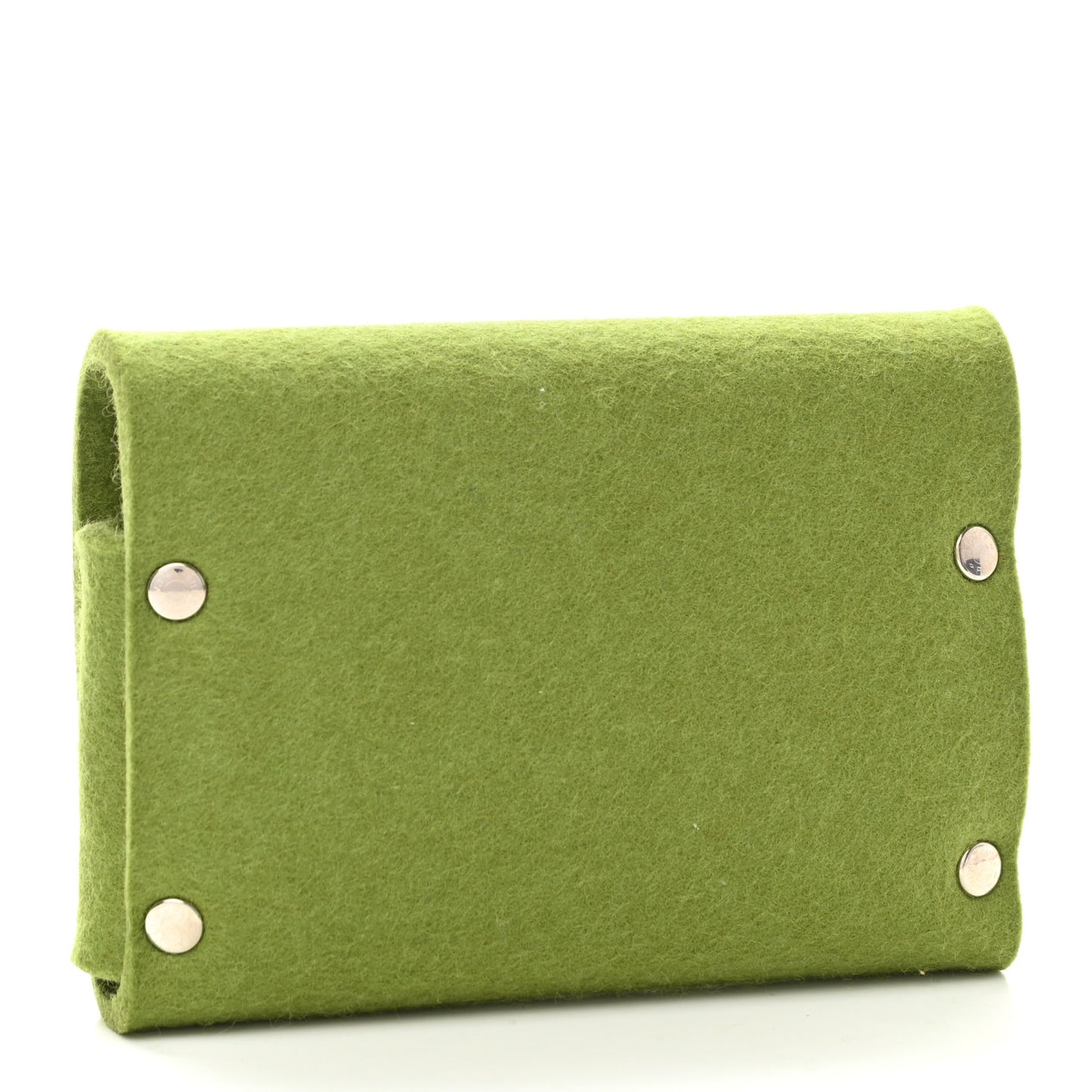 Felt Mises et Relances Playing Cards Holder Vert Anis