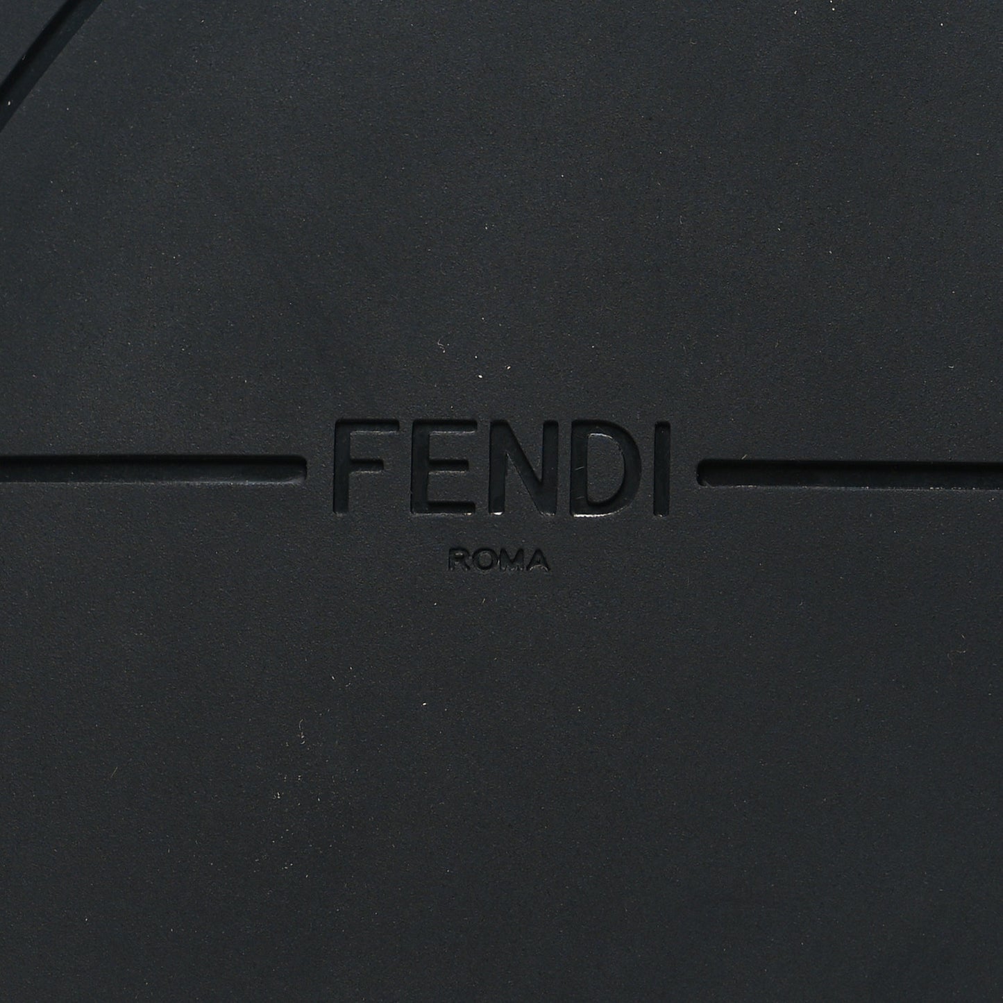 Shearling FF Fendi Feel Sandals 38.5 Tobacco Black