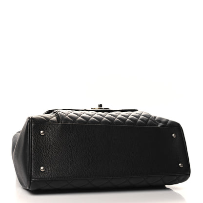 Chanel Caviar Quilted Large Casual Pocket Tote Black 4 of 11