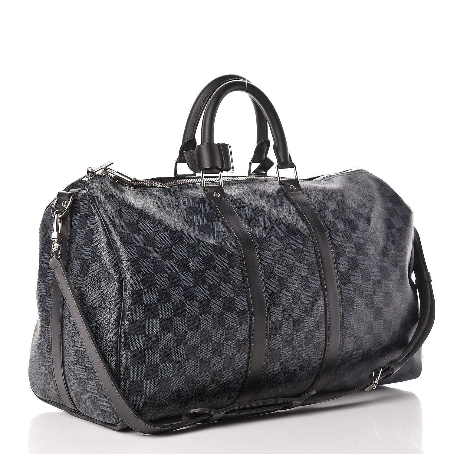 Louis Vuitton Damier Cobalt Keepall Bandouliere 45 3 of 18