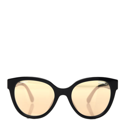 Chanel Acetate CC Butterfly Sunglasses 5414 Black 2 of 9