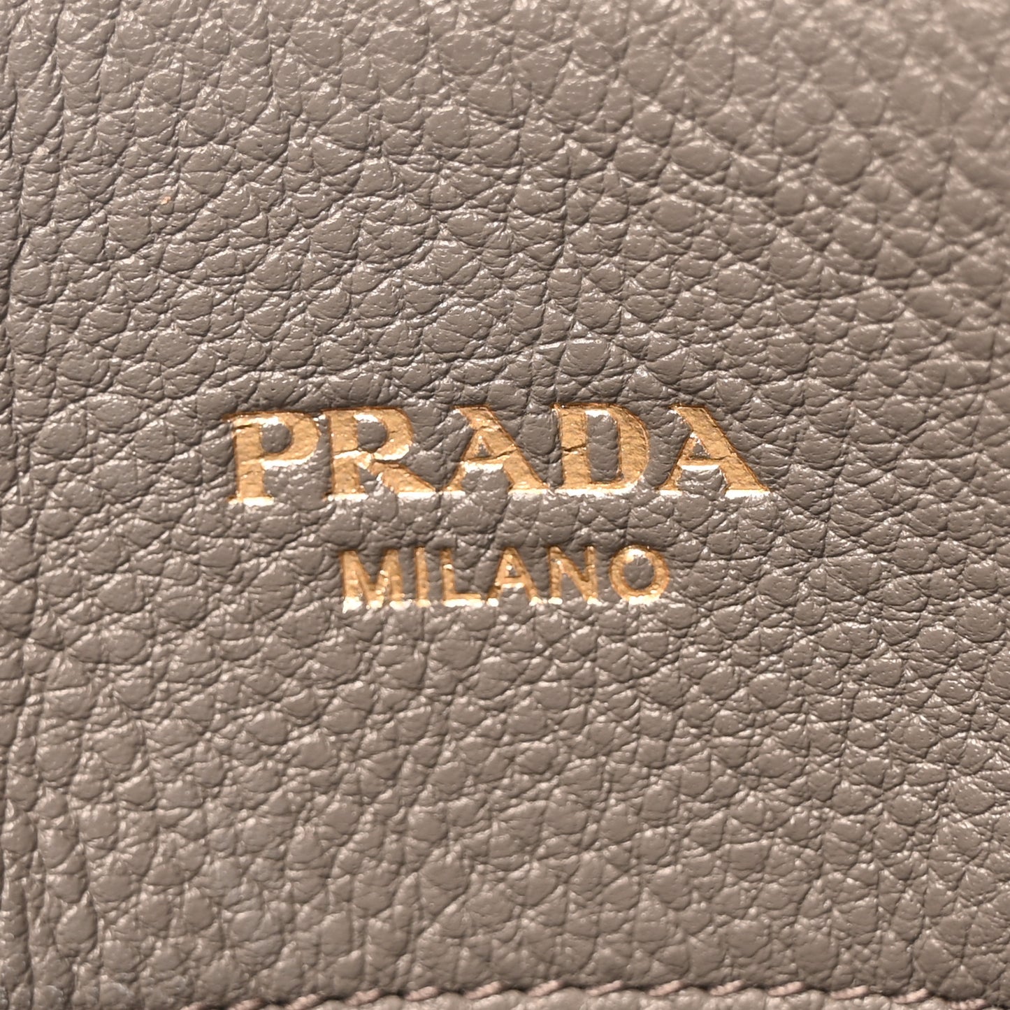 Vitello Daino Shopping Tote Marmo