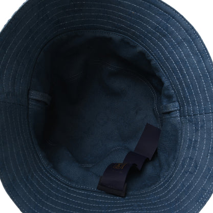 Louis Vuitton Cotton LV Play Monogram Aquagarden Reversible Bucket Hat Blue 12 of 14