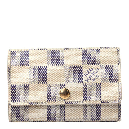 Louis Vuitton Damier Azur Multicles 6 Key Holder 1 of 11