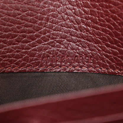 Gucci Dollar Calfskin Crystal Mini Dionysus Chain Wallet Vintage Bordeaux 7 of 13