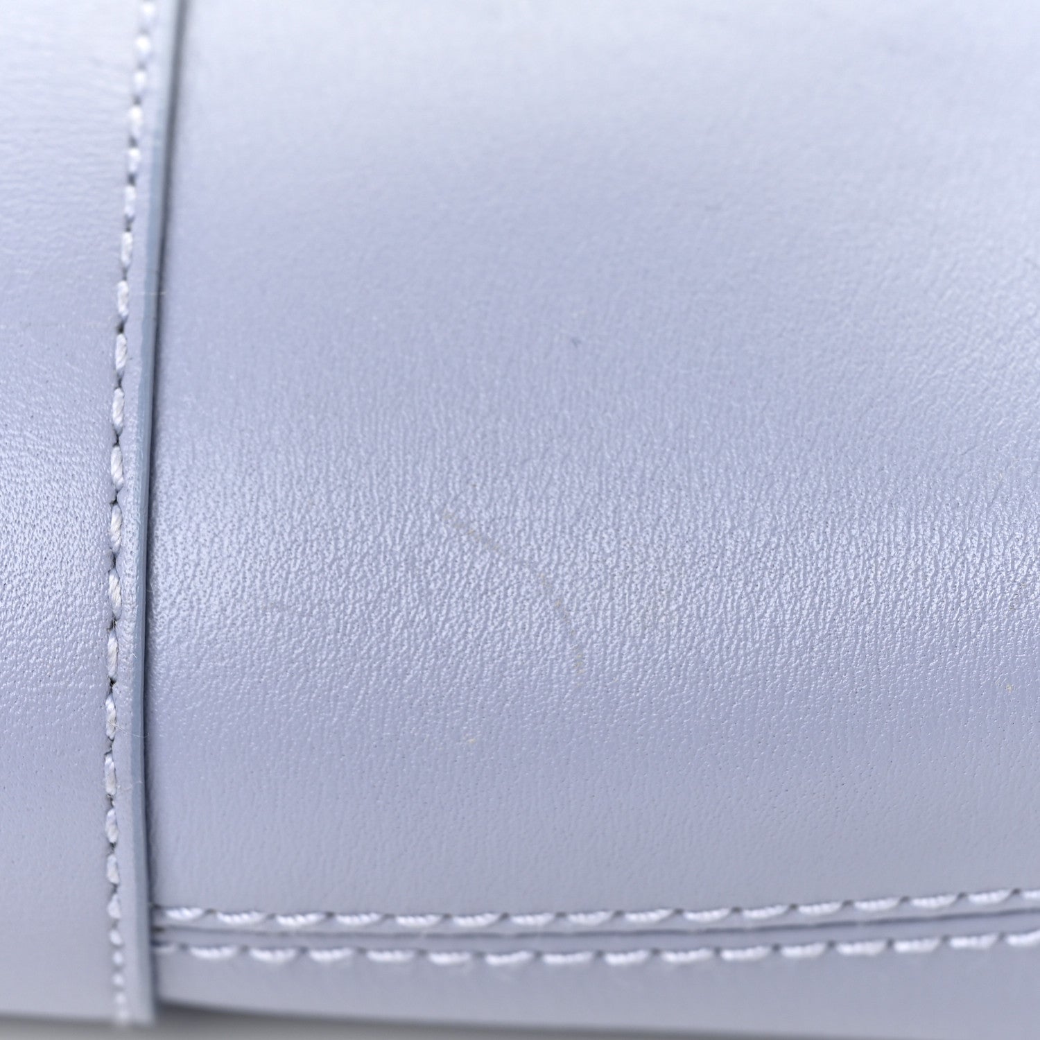 Salvatore Ferragamo Calfskin Motherwell Clutch Lilac 8 of 14