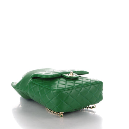 Chanel Lambskin Quilted Small In Seoul Backpack Green 4 of 8