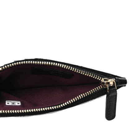 Chanel Caviar Quilted Flap Zip Card Holder Black 5 of 8