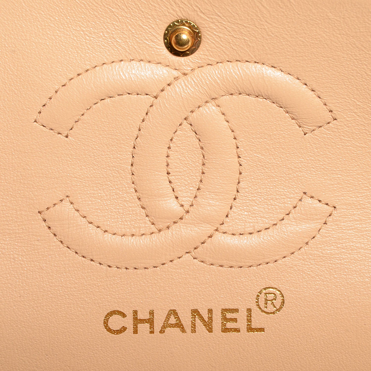 Chanel Lambskin Small Double Flap Beige 6 of 9