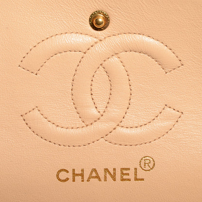 Chanel Lambskin Small Double Flap Beige 6 of 9