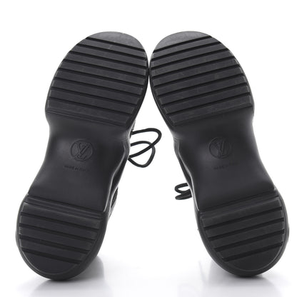 Louis Vuitton Calfskin Patent Monogram LV Archlight Sneakers 36.5 Black 5 of 8