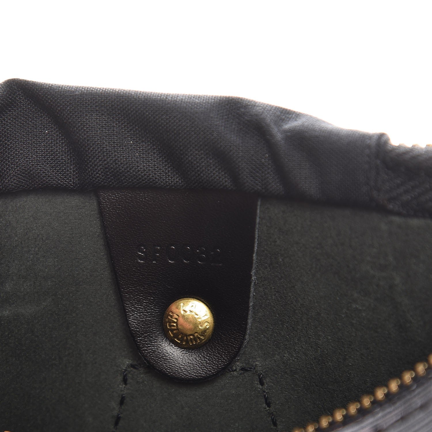 Louis Vuitton Epi Speedy 25 Black 7 of 8