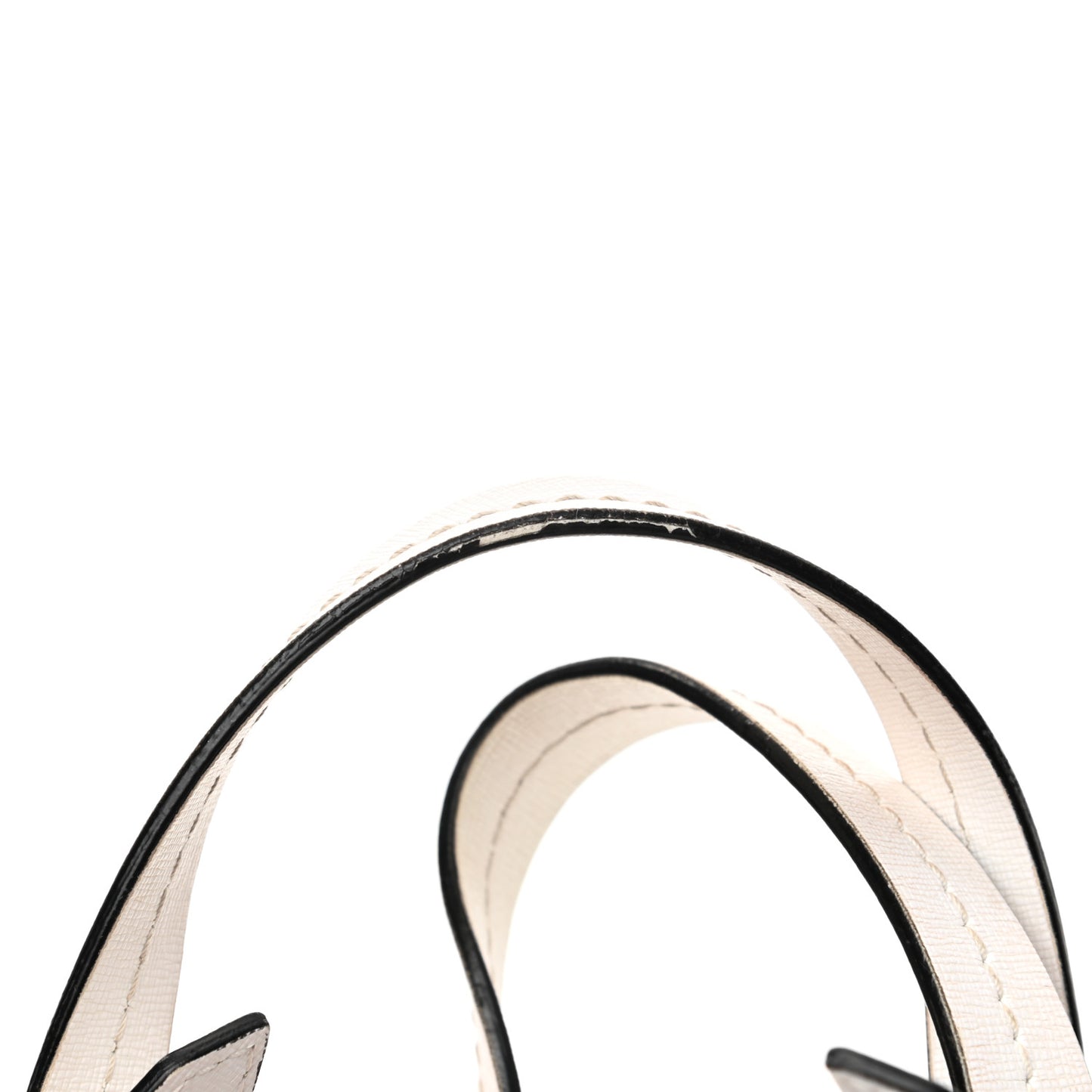 Calfskin Sculpture Tote Bag White
