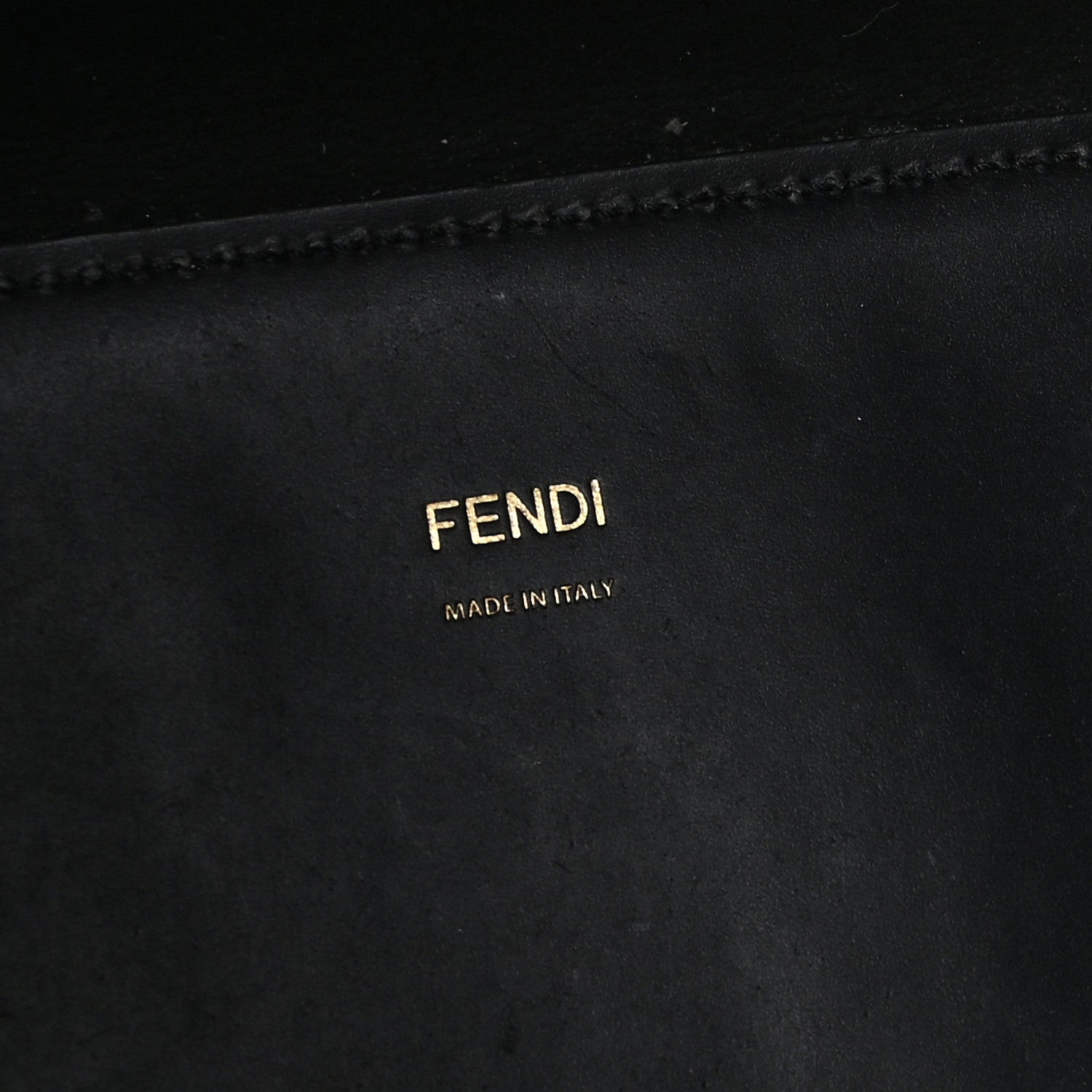 Fendi Vitello King Plexiglass Medium Fendi Sunshine Shopper Tote Black 10 of 19