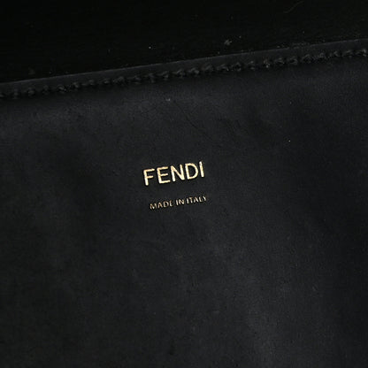 Fendi Vitello King Plexiglass Medium Fendi Sunshine Shopper Tote Black 10 of 19