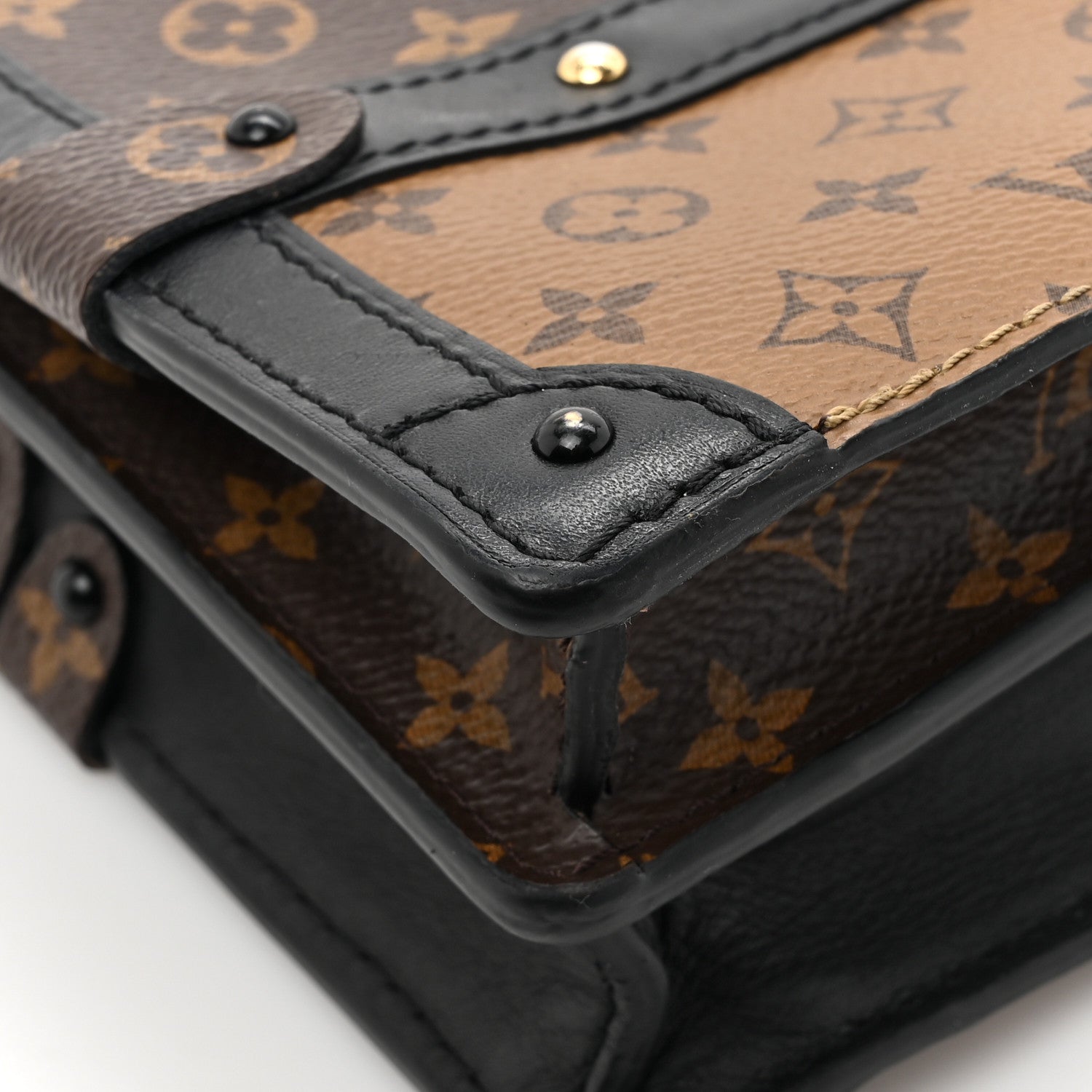 Louis Vuitton Reverse Monogram Trunk Clutch 13 of 16