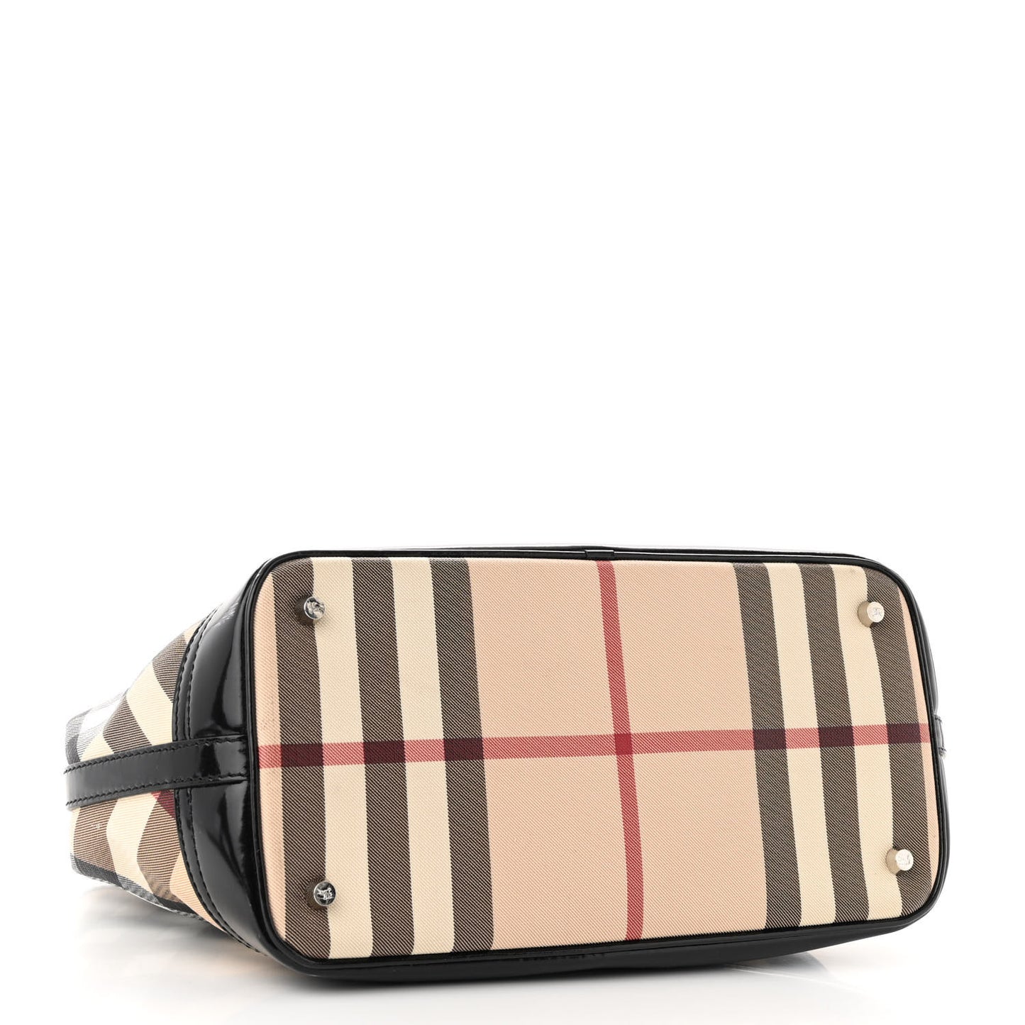 Nova Check Medium Tote Black