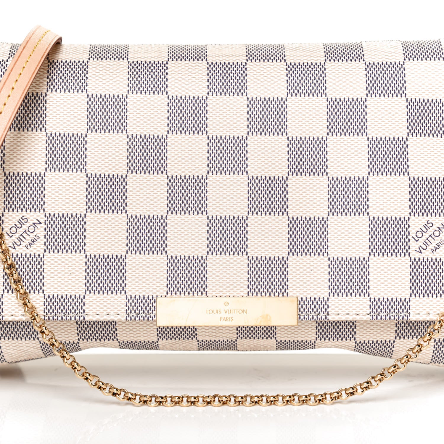 Louis Vuitton Damier Azur Favorite MM 7 of 9